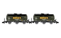 Arnold 2-Tlg. Set Dreiachsiger Kesselwagen Renfe Borges, Ep. Iii HN6673
