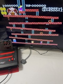 Donkey Kong (Nintendo NES, 1986) Arcade Classics Series 5 Screw Tested WORKING