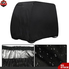 Waterproof Golf Cart Cover 210D For EZGO For Club Car For Yamaha 4 Passenger