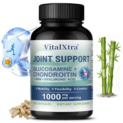 Joint Supplement With Chondroitin Support Mobility Flexibility Comfort 120 Caps