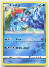 Shining Legends Feraligatr 20/73 NM Pokemon Reverse Holo Uncommon Tcg Card