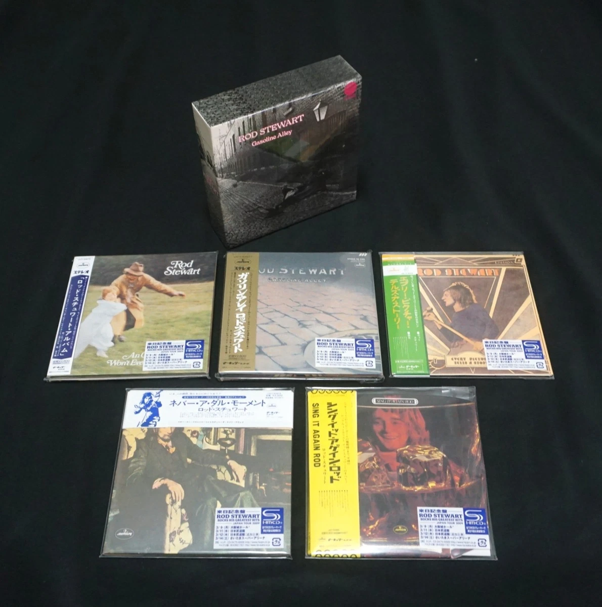 Rod Stewart (RARE!! CDシングル10枚セット送料込み!!) Preços baixos em Rod Stewart conjunto caixa de importação CDs de