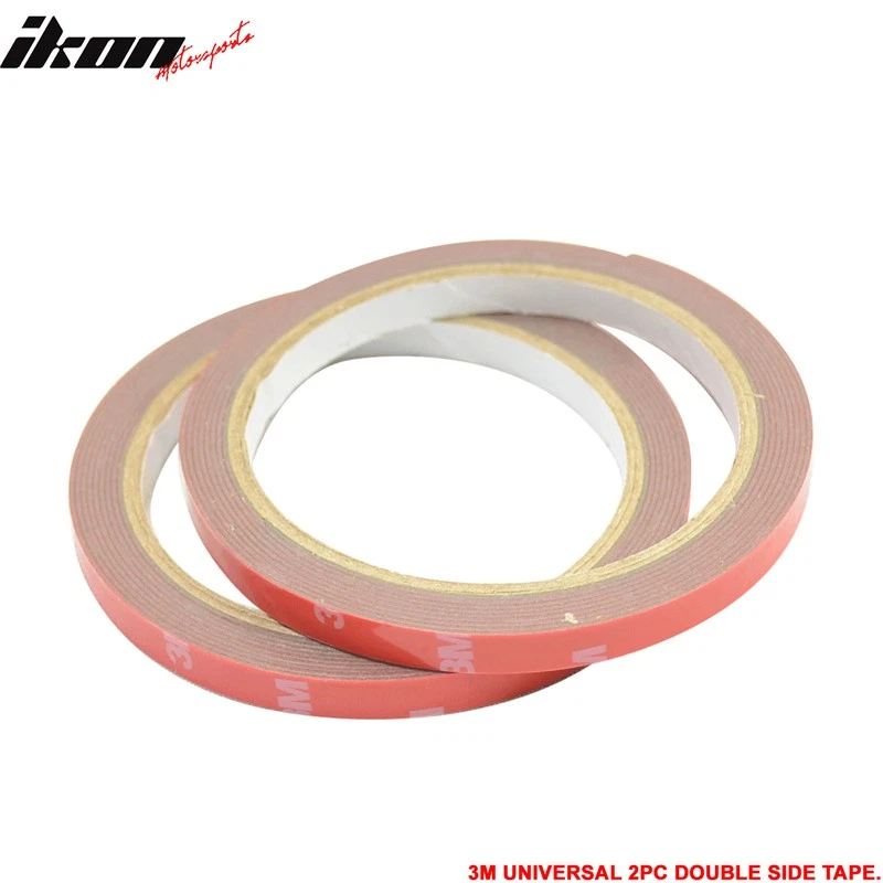 2x Rolls 3M Double Sided Tape Mouldings Trim Versatile Strong Permanent Glue Review