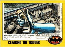 1989 Topps Batman Series 2 - Clearing the Trigger