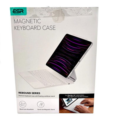 ESR Rebound Series Magnetic Keyboard Case For iPad Air 13'' and iPad Pro 12.9''