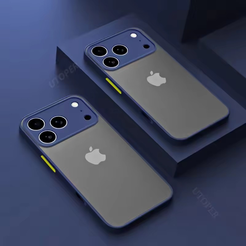 Case For iPhone 17 16 15 14 13 12 11 Pro Max Xs XR Matte Clear ...