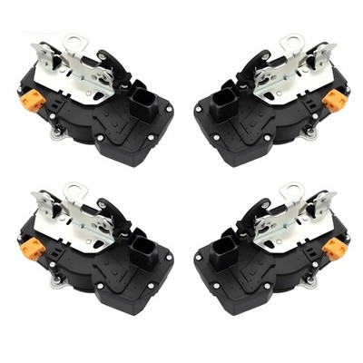 4 Pcs Front and Rear Door Lock Latch Actuator Compatible with Silverado 
