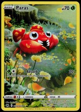 paras pokemon card price POKÉMON GAME s10a 001/071 C Parallel The Defending Pokemon is now Asleep. Paras Reverse - Darkness Ablaze