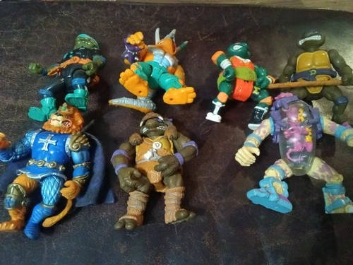 Teenage Mutant Ninja Turtles TMNT Vintage Playmates  Figure Lot