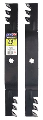 MaxPower 561811XB kommerzielles Mulchset mit 2 Klingen für viele 42 Zoll. Joh...