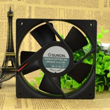 SUNON 12025 24V 3.1W 12CM 2-Wire KDE2412PTB3-6A Inverter Cooling Fan Mute