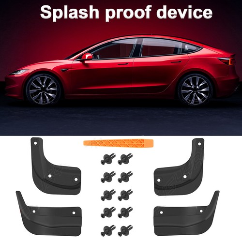 Für Tesla Model 3 Highland 2023 Auto Rad Schmutzfänger Kotflügel Ersatz - Bild 7 von 15