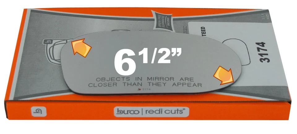 Nuevo espejo retrovisor derecho convexo de repuesto para Toyota Paseo 96-99 sin placa de respaldo Foto 2 de 4