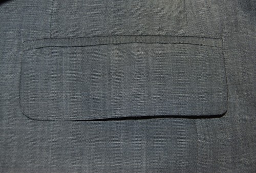 LAUREN RALPH LAUREN lightweight gray blazer 6P - Picture 6 of 8