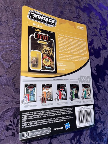 Hasbro Star Wars: WICKET Vintage Collection Return of the Jedi 3,75 Zoll UNPUNCHED - Bild 3 von 6