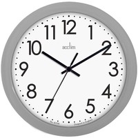 Acctim Abingdon Wall Clock Quartz Easy Read Arabic Numbers 25cm