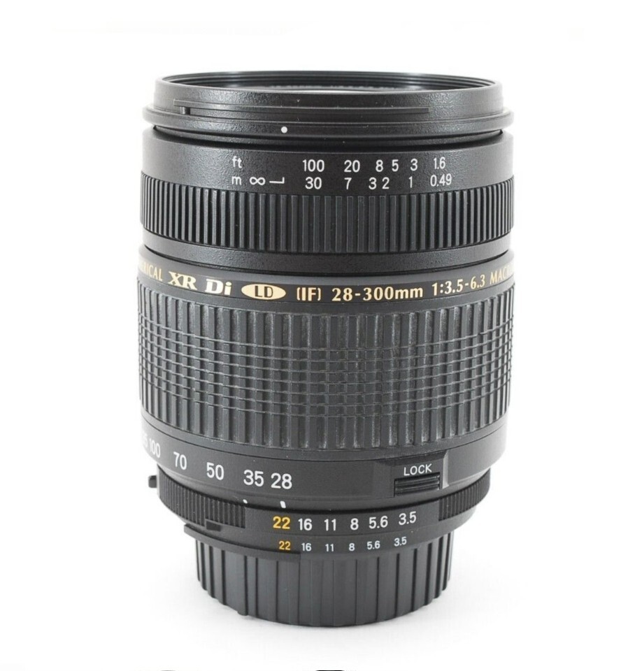 Tamron 28-300mm F3.5-6.3 Macro DI Lens for Nikon N80 F100 D610 