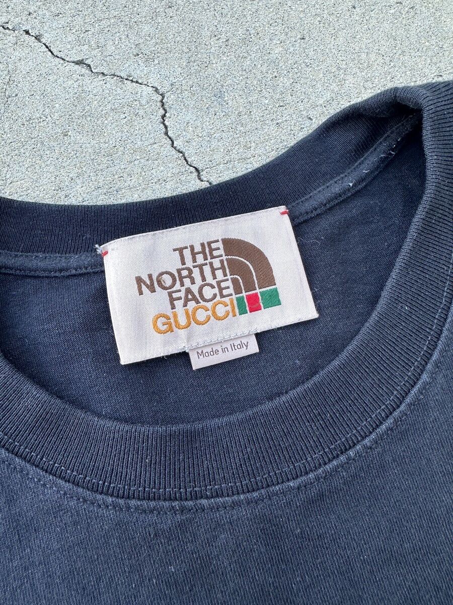 Gucci x The North Face Black T-Shirt XL | eBay Gucci x The North Face Black T-Shirt XL | eBay