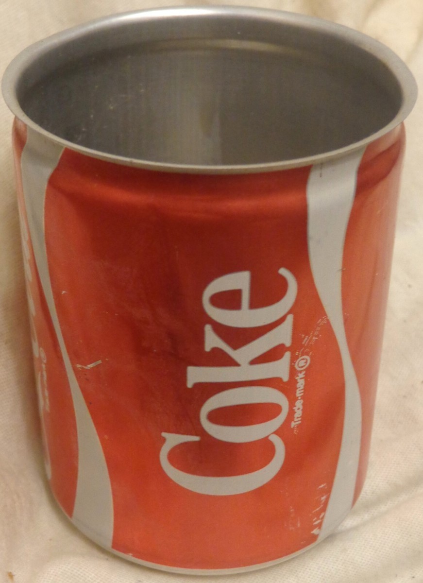 Coke Can - circa 1980's - 8 ounce - Never had a top - New York, NY