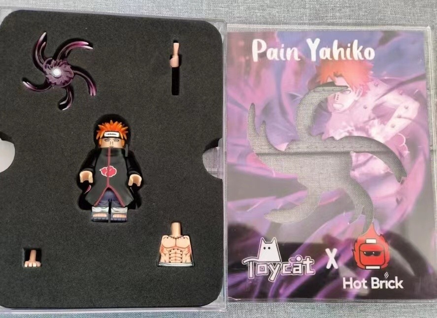 custom 3th party minifig mini brick toycat Pain | eBay