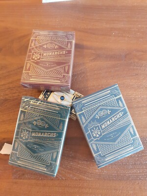 Monarchs Theory 11 Set Playing Cards Spielkarten Poker Magic Cardistry 