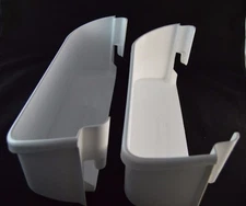 Refrigerator Door Bin Shelf White for Electrolux 240323001 PS429724 New 2 Pack