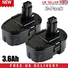 2Pack DE9098 Battery For Dewalt 18V 3.6Ah DC9096 DE9095 DC725 Cordless Drill New