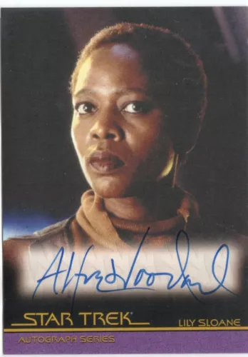 Star Trek Movies in Motion Auto Autograph Card A74 A74 Alfre Woodard Lily Sloane