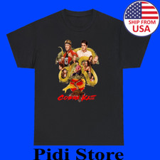 Karate Kid Cobra Kai III Movie Men's Black Size S to 3XL