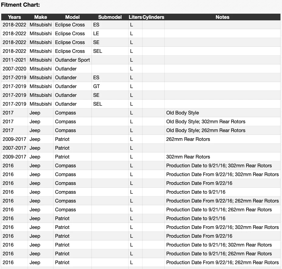 DFC Disc Brake Rotor 600-39023 Full Set w/ Pads for 2009-2015 Jeep Compass - Image 4 of 4