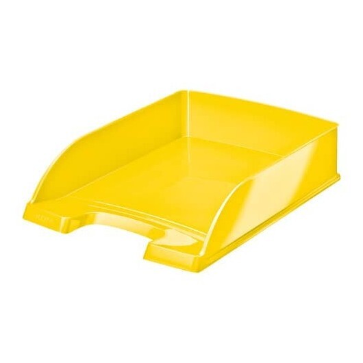 Vaschette portacorrispondenza Leitz WOW in polistirolo A4 giallo metallizzato 52
