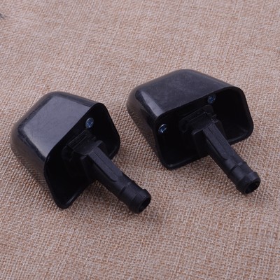 2pcs Left & Right Headlight Washer Jet Nozzle Spout Fit For Nissan X-Trail T31