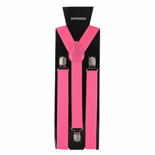 Tirantes Elásticos PINK para hombres