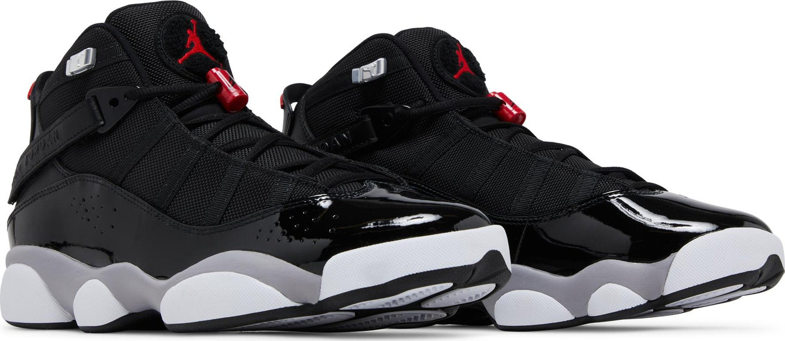 Size 12 - Air Jordan 6 Rings High Black Cement for sale online | eBay