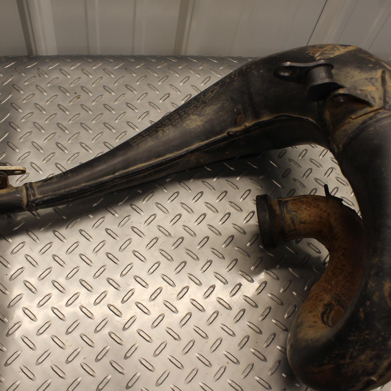 03 YAMAHA YZ250 EXHAUST PIPE CHAMBER HEADER 5MW146101000 eBay