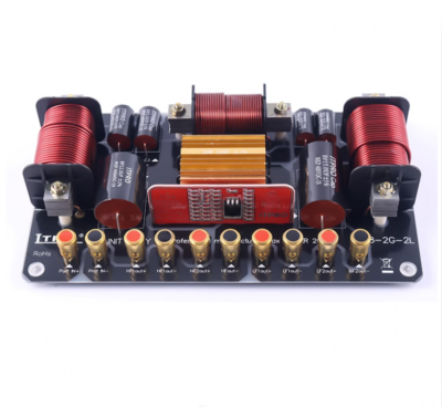 1x 1000W Dual 15 In Bass Speaker Frequency Divider Crossover 2 Way 3 Unit Filter