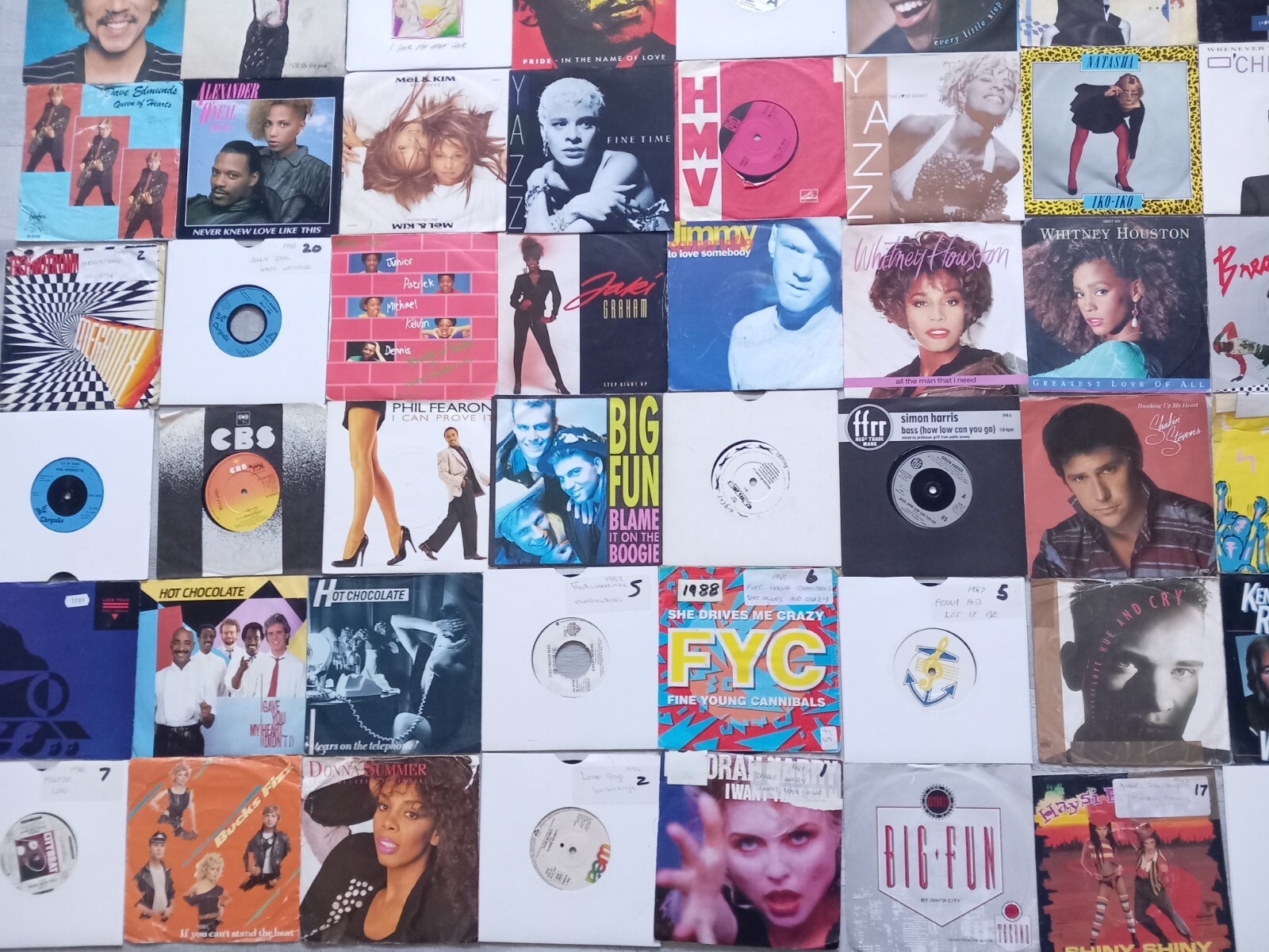 Vinyl Records Job Lot 80's X 100 eBay