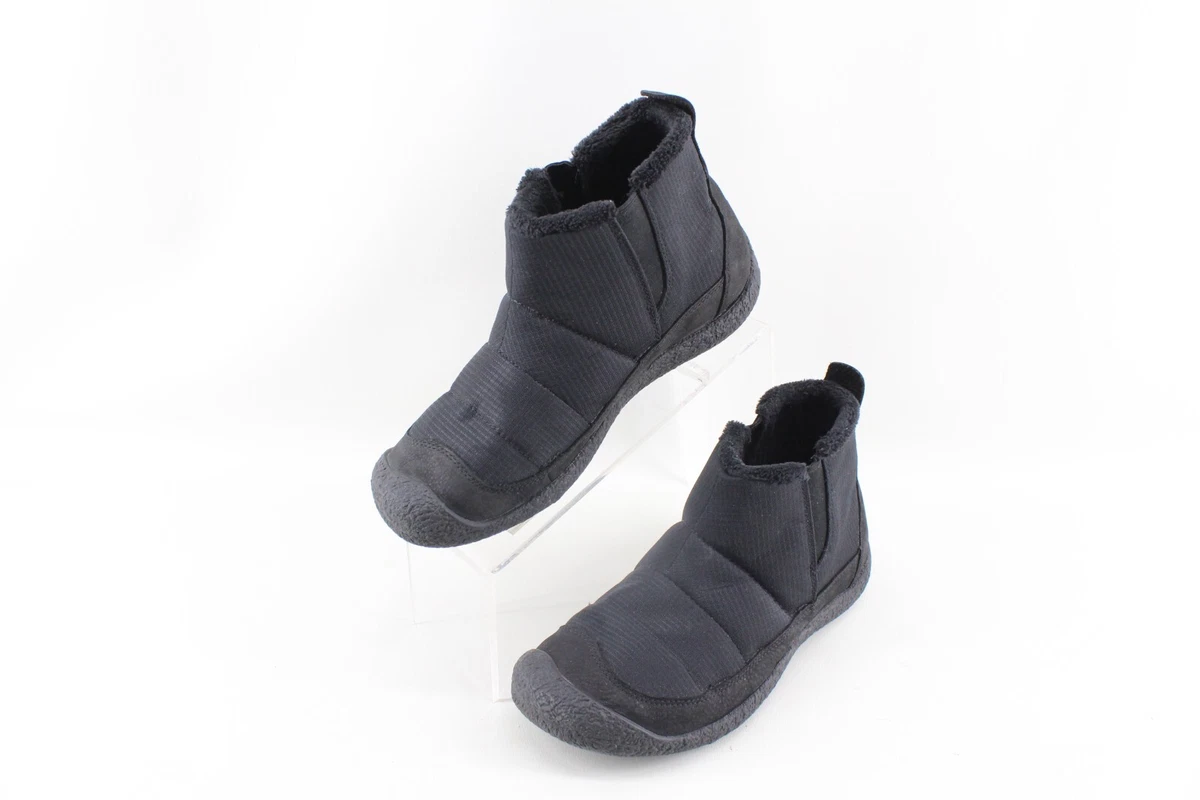 Keen Howser II Mid 1023824 Black Black Winter Ankle Boots Size 8