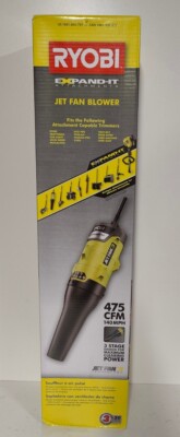  RYOBI Blower String Trimmer Attachment Expand It 140 MPH 475 RYAX22