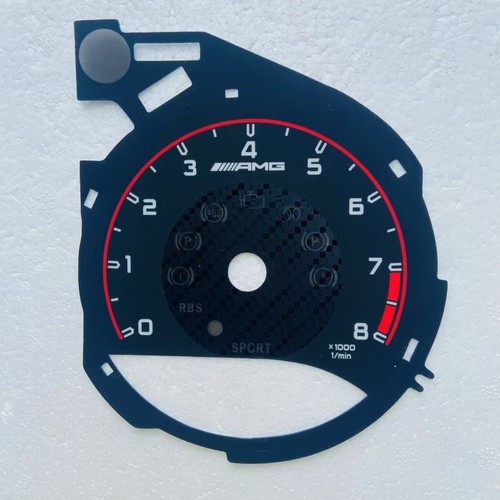 Gauge Face Dial For Mercedes W205 C63 C300 GLC300 GLC260 Upgrade to AMG 280KMH - Bild 3 von 4