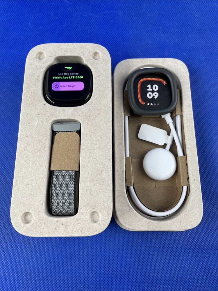 Fitbit Ace LTE Kids Smartwatch with GPS, Calling, Messaging, and Strange Arcade Games