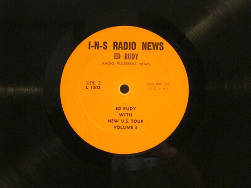 BEATLES W/ED RUDY IT'S HERE LUV!!! 1965 U.S. TOUR TALK ALBUM VOL. 3 RARE! EX!! - Picture 7 of 7