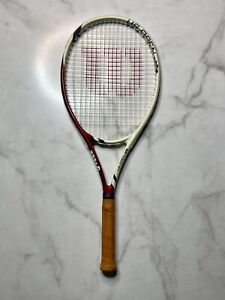Wilson US Open Red, White & Blue Tennis Racquet 4 1/4 GS0266 | eBay