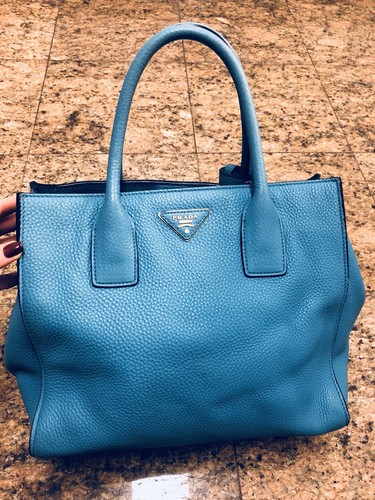 prada turquoise bag
