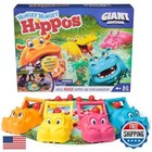 Spin Master Games, Hungry Hungry Hippos Giant Edition, Family Game for Indoor