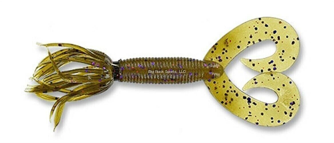 Yamamoto 97-10-330 Double Tail Hula Grub, 5