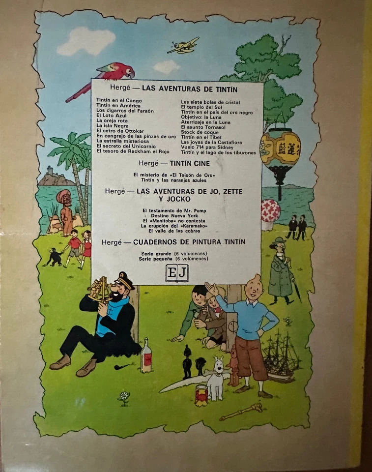 Hergé Tintin Las Aventuras de Tintin Vuelo 714 Para Sydney Spanish - Image 2 of 2