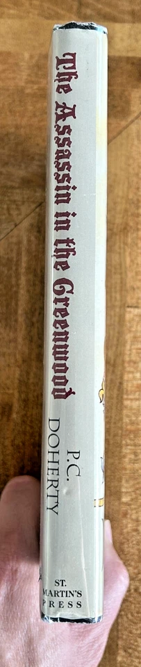 The Assassin in the Greenwood - P. C. Doherty Signed 1st US Edition 1994 - Image 2 of 4