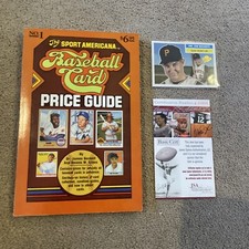 JAMES BECKETT Signed 1979 Beckett Baseball Price Guide FIRST #1 JSA Certified
