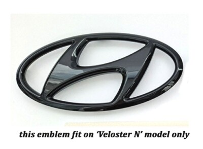 Front Grille H emblem fit 2019 2020 2021 2022 Veloster N (*N model only)
